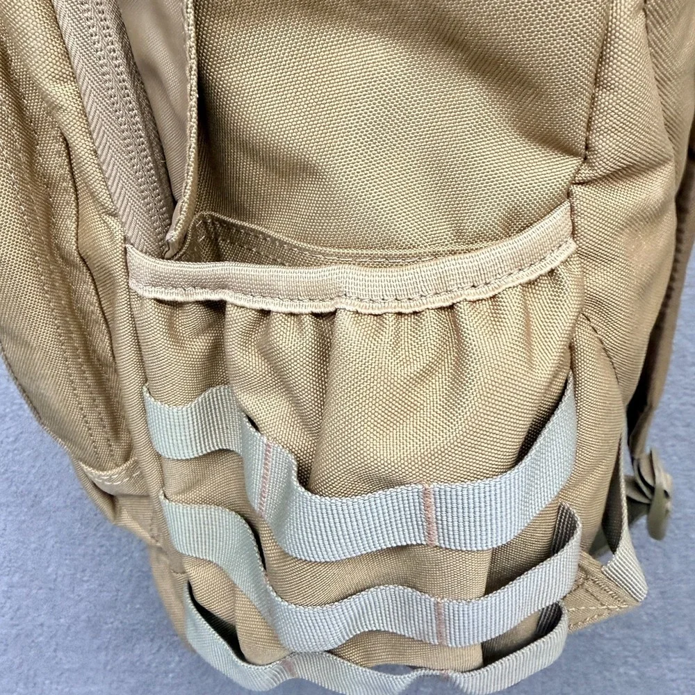 Sysco Veteran MOLLE Tactical Bug Out Backpack Coyote Tan 30 Liter 2 Compartments